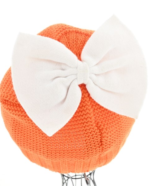 HELENE BERMAN（ヘレンバーマン）ニットキャップ・ビーニー オレンジ サイズ:- レディース/2200646904054