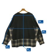 MINEDENIM（マインデニム）スウェット 黒 サイズ:2(M位) メンズ/2200643363175