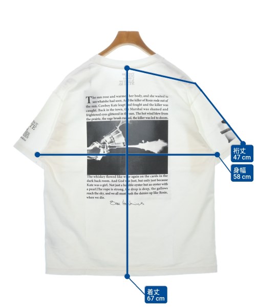 MINEDENIM（マインデニム）Tシャツ・カットソー 白 サイズ:M メンズ/2200627160035