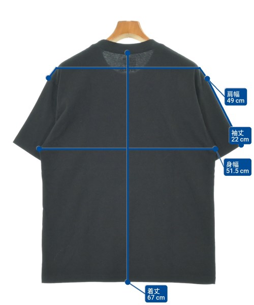 MINEDENIM（マインデニム）Tシャツ・カットソー 黒 サイズ:M メンズ/2200634483066
