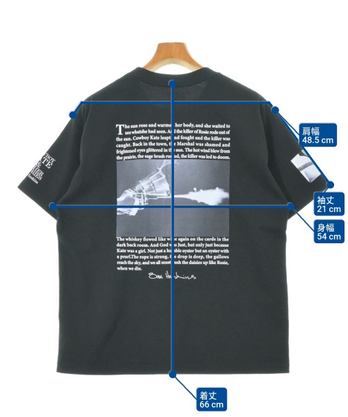 MINEDENIM（マインデニム）Tシャツ・カットソー 黒 サイズ:M メンズ/2200634483073