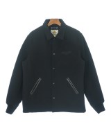 MINEDENIM（マインデニム）スタジャン 黒 サイズ:L メンズ/2200606740012