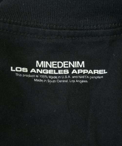 MINEDENIM（マインデニム）Tシャツ・カットソー 黒 サイズ:L メンズ/2200670155767