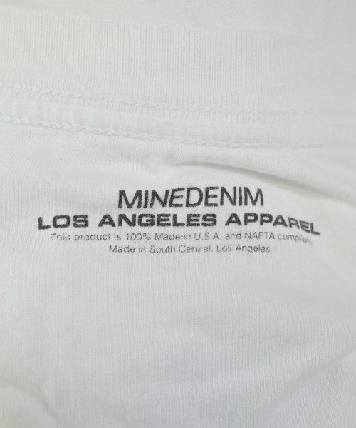 MINEDENIM（マインデニム）Tシャツ・カットソー 白 サイズ:L メンズ/2200670155835