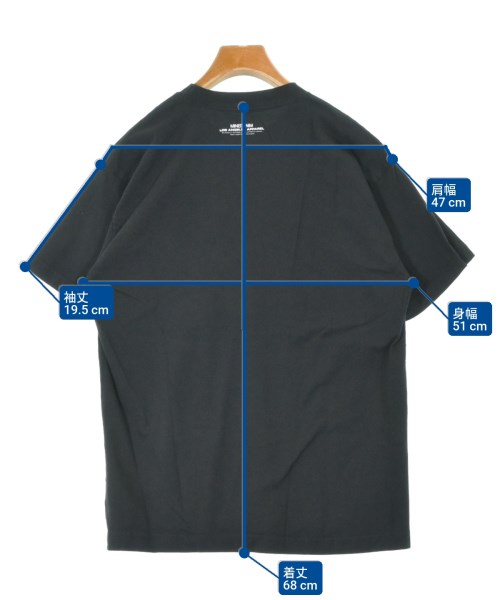 MINEDENIM（マインデニム）Tシャツ・カットソー 黒 サイズ:L メンズ/2200670155842