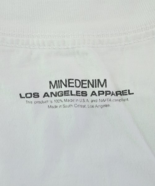 MINEDENIM（マインデニム）Tシャツ・カットソー 白 サイズ:L メンズ/2200670155859