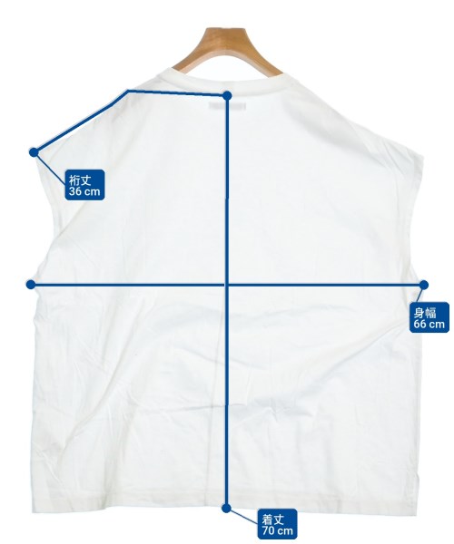 MINEDENIM（マインデニム）Tシャツ・カットソー 白 サイズ:L メンズ/2200661219027