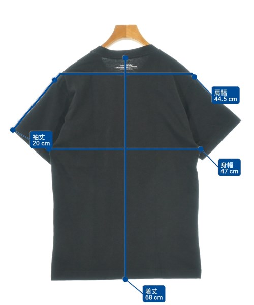 MINEDENIM（マインデニム）Tシャツ・カットソー 黒 サイズ:M メンズ/2200715000076
