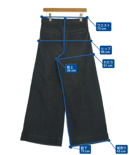 MINEDENIM（マインデニム）デニムパンツ 黒 サイズ:7(S位) メンズ/2200646692012