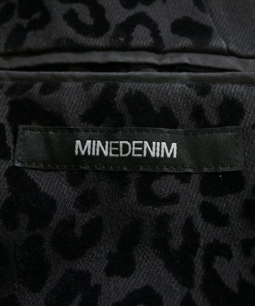 MINEDENIM（マインデニム）カジュアルジャケット 黒 サイズ:44(S位) メンズ/2200643152618