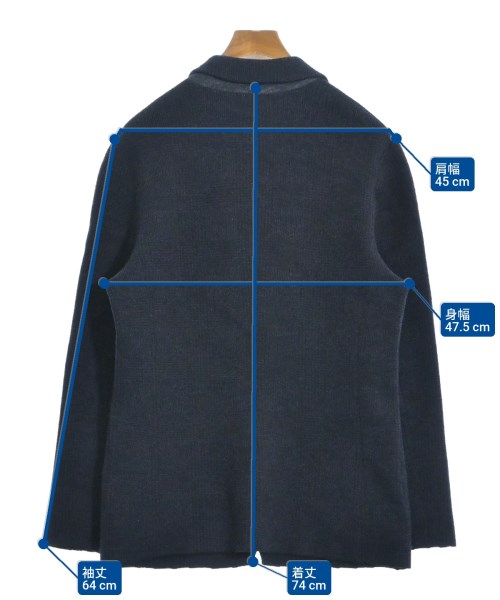 991（キューキューイチ）カジュアルジャケット 紺 サイズ:46(M位) メンズ/2200647829011