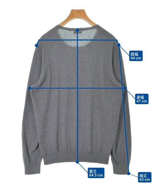 991（キューキューイチ）ニット・セーター グレー サイズ:4(XL位) メンズ/2200659871046