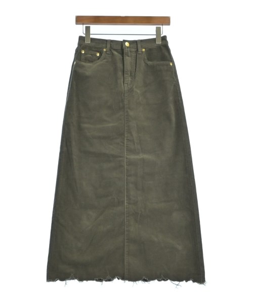 salt surf(ソルトサーフ)ロング・マキシ丈スカート カーキ サイズ:S/2200646542171