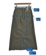 salt surf（ソルトサーフ）ロング・マキシ丈スカート カーキ サイズ:S レディース/2200646542171