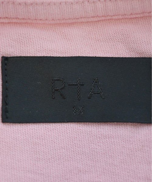 RtA（アールティーエー）Tシャツ・カットソー ピンク サイズ:M メンズ