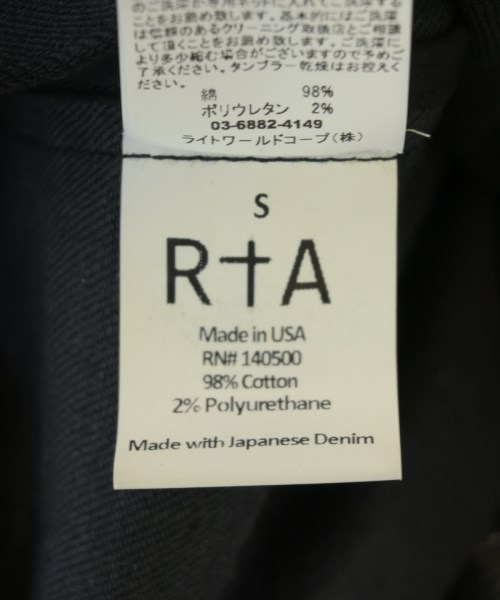 RtA（アールティーエー）その他 黒 サイズ:S メンズ/2200714944036