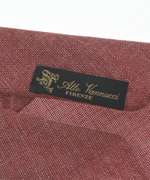 Atto Vannucci（アットヴァンヌッチ）ネクタイ 赤 サイズ:- メンズ/2200645656053