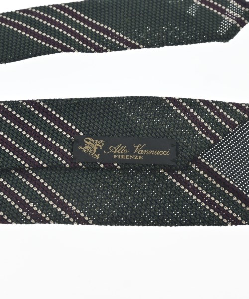 Atto Vannucci（アットヴァンヌッチ）ネクタイ 緑 サイズ:- メンズ/2200645656077