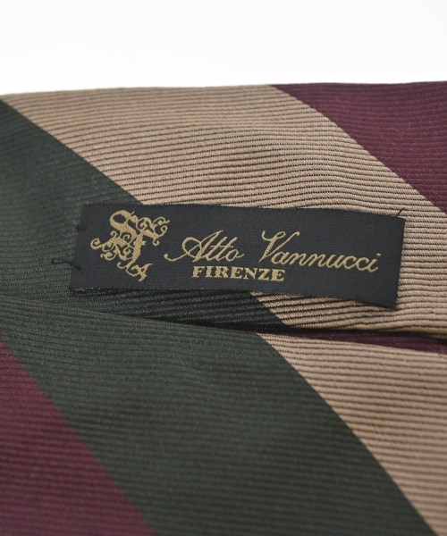 Atto Vannucci（アットヴァンヌッチ）ネクタイ 緑 サイズ:- メンズ/2200645656091