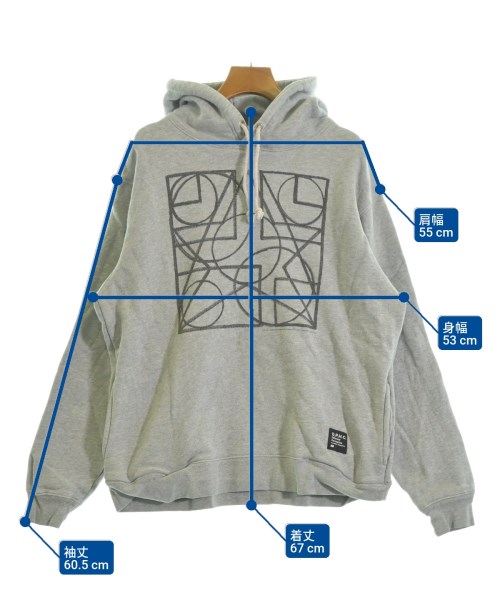 D.P.H.C　Different Perception by HIDDEN CHAMPION（ヒドゥン・チャンピオン）パーカー グレー サイズ:L メンズ/2200619886028