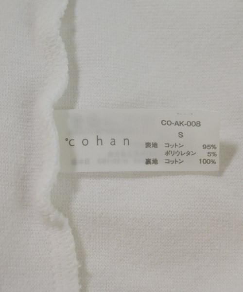 cohan（コハン）ノースリーブ 白 サイズ:S レディース/2200698083219