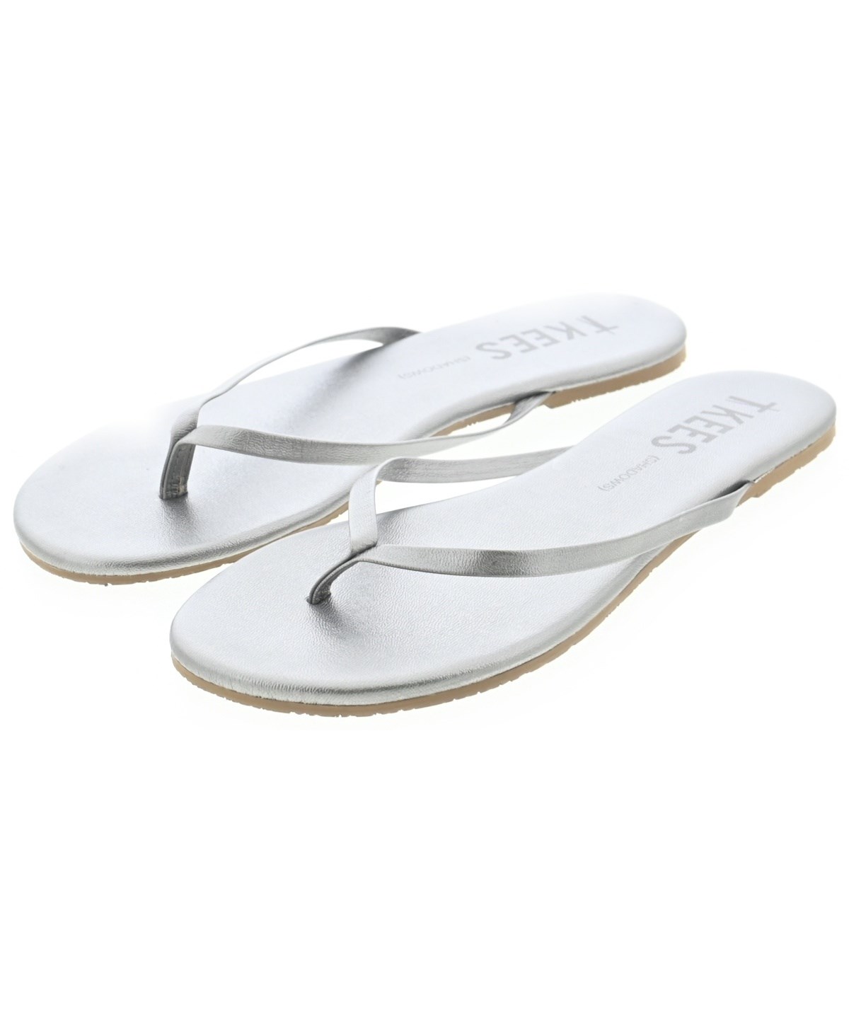 TKEES シルバーサンダル TKEES - TKEES ティキーズ シルバー サンダルの通販 by TOM's shop