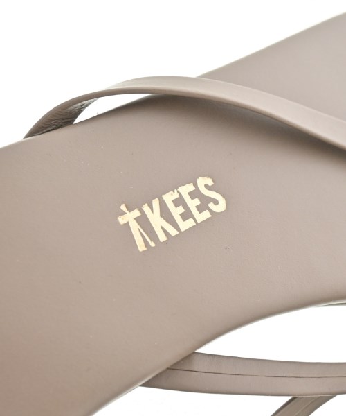 TKEES（ティキーズ）サンダル 茶 サイズ:8(25cm位) レディース/2200599943070