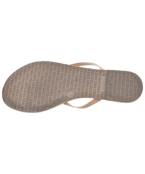 TKEES（ティキーズ）サンダル 茶 サイズ:8(25cm位) レディース/2200601742073