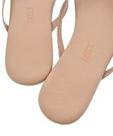 TKEES（ティキーズ）サンダル 茶 サイズ:8(25cm位) レディース/2200601742073