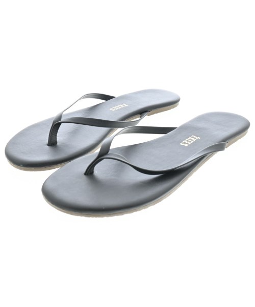 TKEES(ティキーズ)サンダル 黒 サイズ:US7(24cm位)/2200684518077