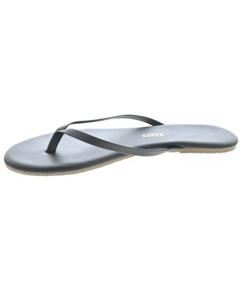TKEES（ティキーズ）サンダル 黒 サイズ:US7(24cm位) レディース/2200684518077
