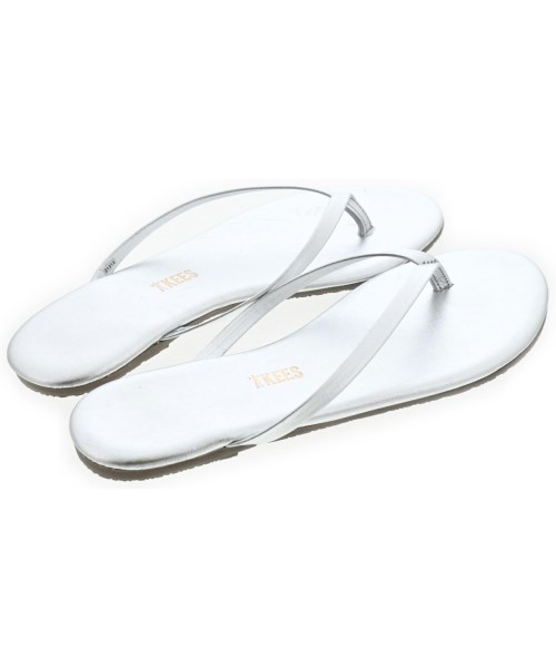 TKEES（ティキーズ）サンダル シルバー サイズ:UK6(24.5cm位) レディース/2200700387212
