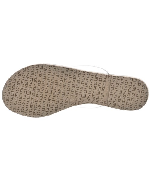 TKEES（ティキーズ）サンダル シルバー サイズ:UK6(24.5cm位) レディース/2200700387212