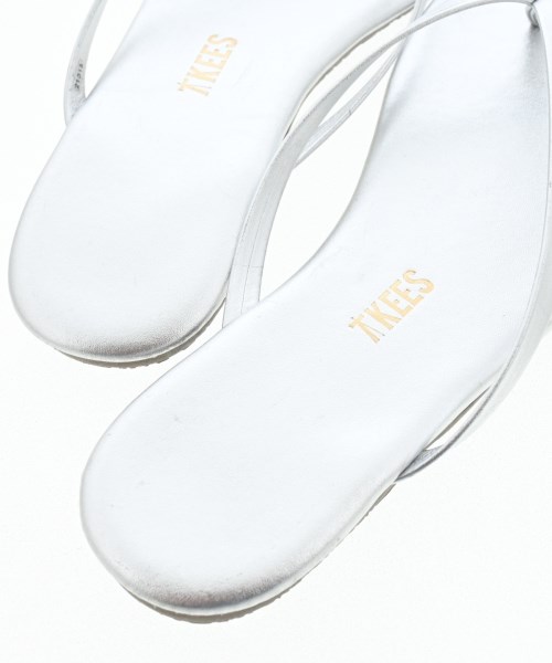 TKEES（ティキーズ）サンダル シルバー サイズ:UK6(24.5cm位) レディース/2200700387212