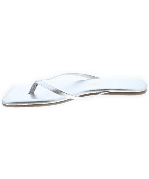 TKEES（ティキーズ）サンダル シルバー サイズ:UK8(26.5cm位) レディース/2200708317099