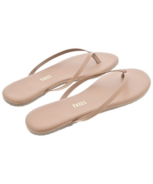 TKEES（ティキーズ）サンダル 茶 サイズ:7(24cm位) レディース/2200717077076