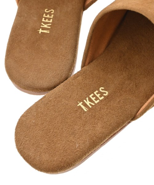 TKEES（ティキーズ）サンダル 茶 サイズ:UK5(23.5cm位) レディース/2200723530053
