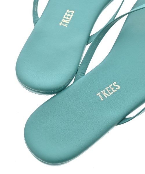TKEES（ティキーズ）サンダル 緑 サイズ:9(26cm位) レディース/2200690167047