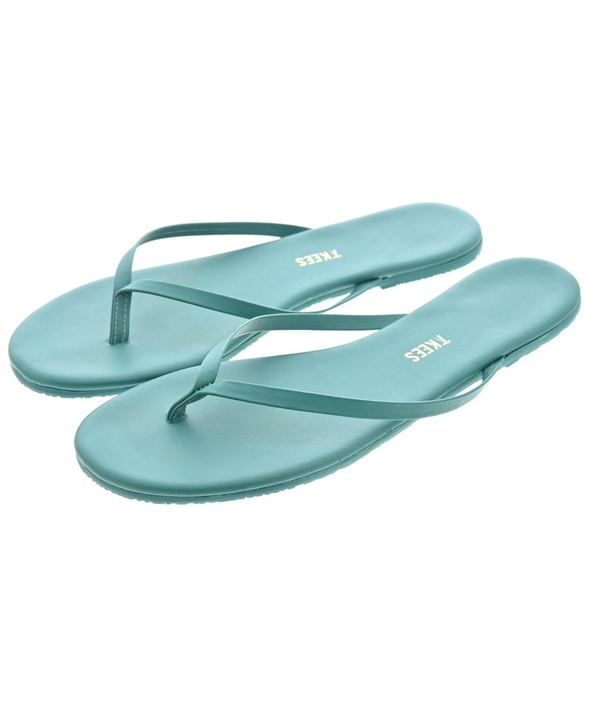 TKEES（ティキーズ）サンダル 緑 サイズ:9(26cm位) レディース