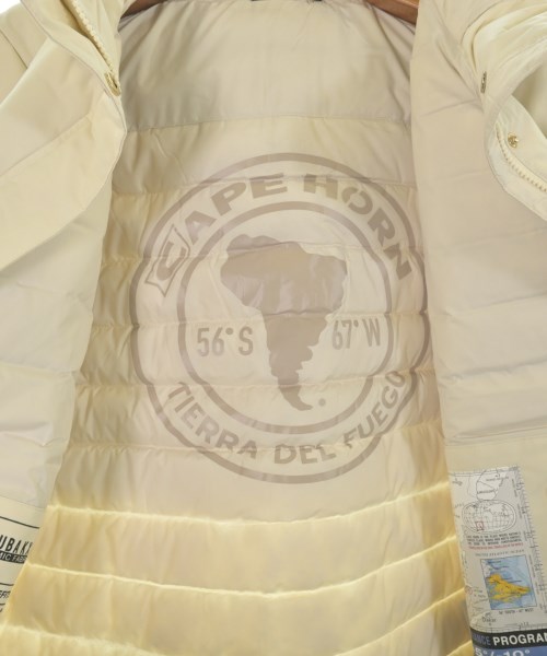 CAPE HORN（ケープホーン）ダウンコート 白 サイズ:44(XL位) レディース/2200644741538