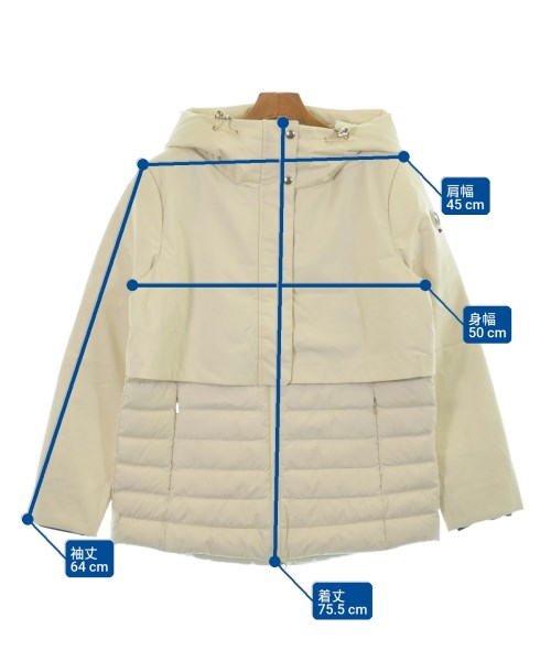 CAPE HORN（ケープホーン）ダウンコート 白 サイズ:44(XL位) レディース/2200644741538