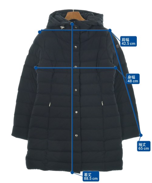CAPE HORN（ケープホーン）ダウンコート 紺 サイズ:46(XXL位) レディース/2200644741583