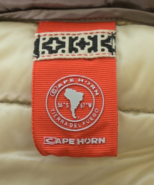 CAPE HORN（ケープホーン）ダウンコート 茶 サイズ:42(L位) レディース/2200623135020