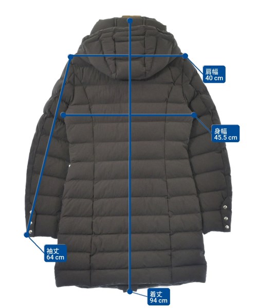 CAPE HORN（ケープホーン）ダウンコート 茶 サイズ:42(L位) レディース/2200620312011