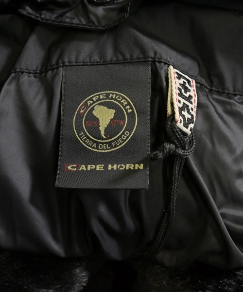 CAPE HORN（ケープホーン）ダウンジャケット/ダウンベスト 黒 サイズ:44(XL位) レディース/2200669480016