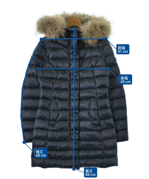 CAPE HORN（ケープホーン）ダウンコート 紺 サイズ:42(L位) レディース/2200641163029