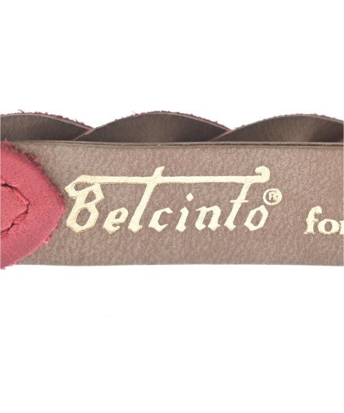 Belcinto（ベルチント）ベルト ピンク サイズ:- レディース/2200706142013