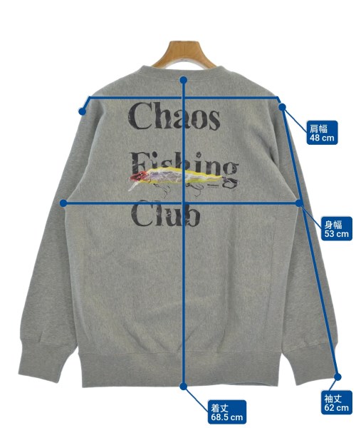 Chaos Fishing Club（カオスフィッシングクラブ）Tシャツ・カットソー グレー サイズ:L メンズ/2200632150182