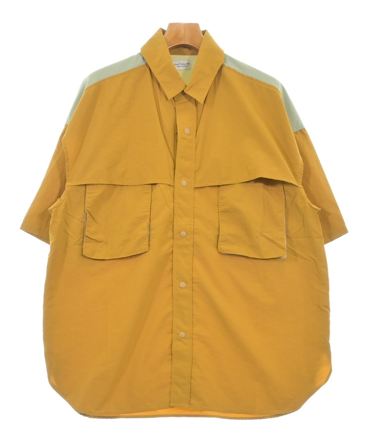 Chaos Fishing Club（カオスフィッシングクラブ）カジュアルシャツ 黄