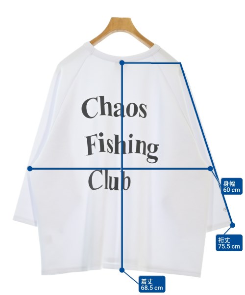 Chaos Fishing Club（カオスフィッシングクラブ）Tシャツ・カットソー 白 サイズ:L メンズ/2200674125100